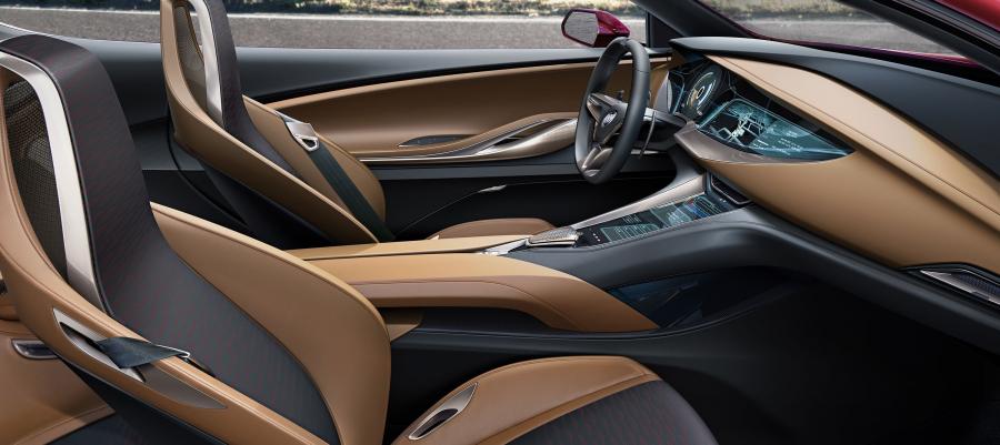 Интерьер Buick Avista Concept 2016 года  (фото 7 из 19)